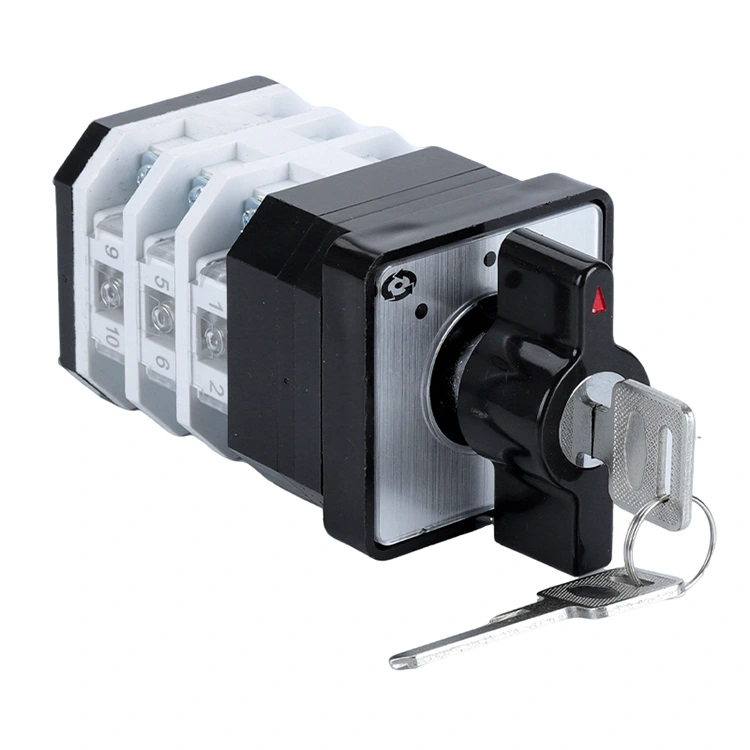 สวิตช์ลูกเบี้ยวควบคุมการหมุนปุ่มควบคุม 16A