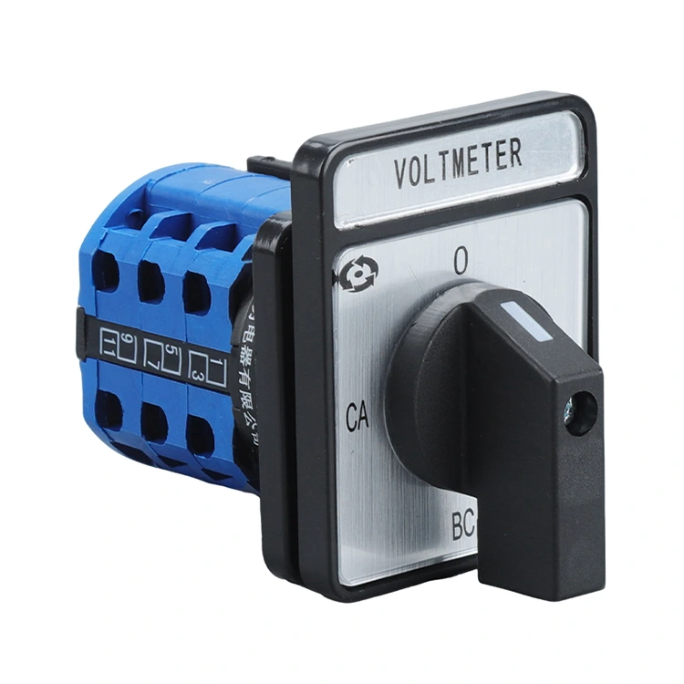 สวิตช์ถ่ายโอนโวลต์มิเตอร์ 20A