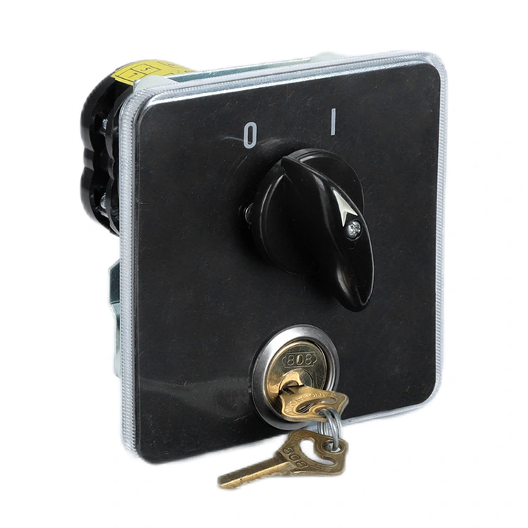 40A สวิตช์ลูกเบี้ยวแบบรวมการควบคุมคีย์ 7.5kw