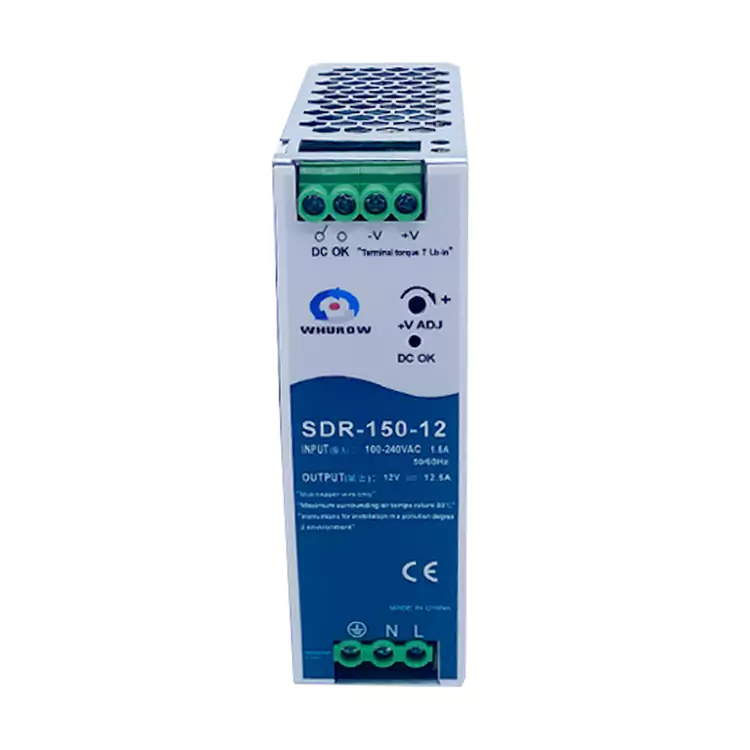 SDR-150W DIN Rail Mounted Switch Power Supply